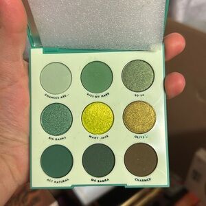 Just my luck palette by colourpop 🍀